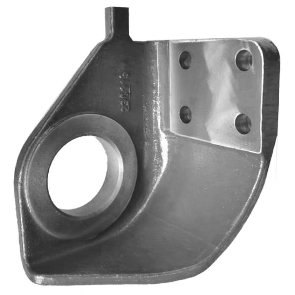 Support:engine rear L for Hydraulic Shovel
