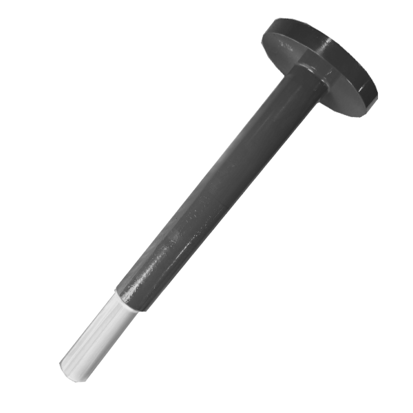 Rod:threaded for Hydraulic Shovel