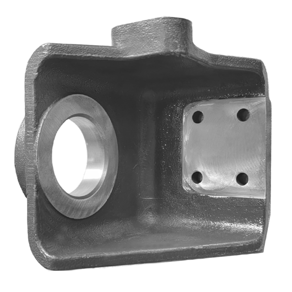 Support:engine front R for Hydraulic Shovel