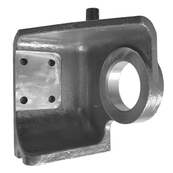 Support :engine rear R for Hydraulic Shovel